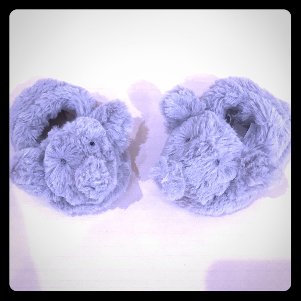 Pottery Barn Kids | Faux Fur Baby Slippers